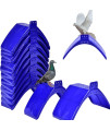 tuhanying-us 20 PCS Pigeon Rest Stand Plastic Pigeon Perch Dove Rest Stand Plastic Pigeon Perches Roost Bird Dwelling Stand for Dove Pigeon and Other Birds