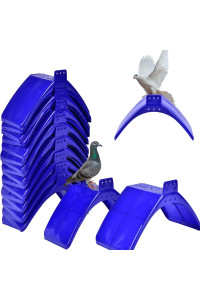 tuhanying-us 20 PCS Pigeon Rest Stand Plastic Pigeon Perch Dove Rest Stand Plastic Pigeon Perches Roost Bird Dwelling Stand for Dove Pigeon and Other Birds