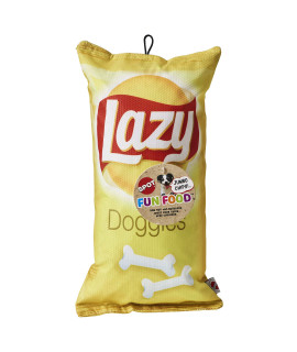 Ethical Pet Products 68054588: Toy Fun Food Lazy Doggie chips 14In