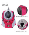 Pet Carrier Backpack for Small Dog cat up to 2~26 lbs, Hands-Free Pet Travel Bag, Breathable Head-Out Design and Waterproof Bottom for Hiking & Travel