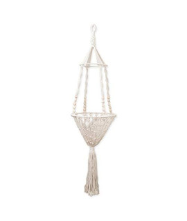 Woven Cat Hammock Bed, Decorative Macrame Cotton Rope Cat Swing Bed, Wall Hanging Decoration Bohemian Style Hammock Bed for Indoor Cats Sleeping (B)