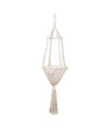 Woven Cat Hammock Bed, Decorative Macrame Cotton Rope Cat Swing Bed, Wall Hanging Decoration Bohemian Style Hammock Bed for Indoor Cats Sleeping (B)