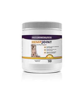 Piccardmeds4pets StrongFlex with Hemp Joint Support for Dogs 120 Soft Chews