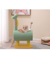 Fun Animal Cat Climbing Frame Cat Passage Cat Jumping Platform Solid Multi-Function self-Entertainment cat Toy