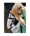 Seven Master Pet Dog Carrier Dog Backpack for Most Small and Middle Pet Dog, Front-Facing Adjustable Dog Carrier, Easy-fits and Hands-Free Pet Backpack Carrier for Hiking, Travel and Outdoor Use (L)