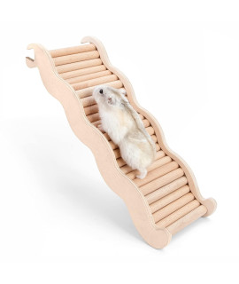 Niteangel Hamster Climbing Toy Wooden: Ladder Bridge For Hamsters Gerbils Mice And Small Animals (Large - 1035 L)