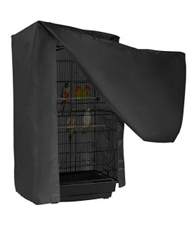 Downtown Pet Supply - Universal Bird Cage Cover - Bird Cage Accessories - Breathable & Machine Washable Fabric, Blocks Light - Large Bird Cage Cover with 2 Top Handles - 55 x 63 x 69in
