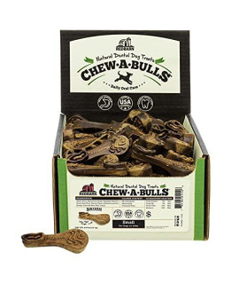 Redbarn Chew-A-Bulls (Size: Small | Shape: Brush | Case of 75)