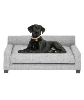 Club Nine Pets Unisex Metro Orthopedic Dog Bed - Medium Metal Gray MD One Size