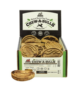 Redbarn Chew-A-Bulls (Size: Large | Shape: Chip | Case of 25)