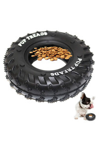 STARAY Updated Tough Dog Toys for Aggressive chewers Large Breed,Rubber Tire Dog Toy for Teething, Durable Dog chew Toys for Aggressive chewers,Puppy,Small, Medium (Black)