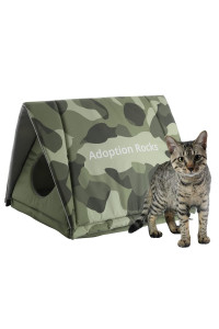Petkit Waterproof Cat Cave Insulated, Pet Tent Bed For Catssmall Dogs, Outdoor Cats Sleeping Tent Cave, Courtyard Cat Puppy House
