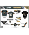 Pets First PET TEE Shirt Las Vegas Golden Knights Ice Hockey Team Dog Shirt Size: X-Large. Soft Breathable Stretchable & Washable Pet T-Shirt. Cool & Fashionable Pet Shirt for The Knights Hockey Fan