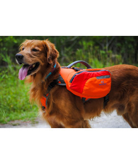 Multi-Purpose Dog Backpack Life Jacket (Size Medium)