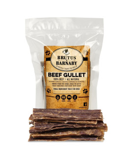 Beef Jerky For Dogs, All Natural Single Ingredient Beef Esophagus chews, Healthy Beef Braided gullet Sticks, Naturally Occurring glucosamine chondroitin for Joint Function, great For Any Dog Size