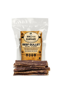 Beef Jerky For Dogs, All Natural Single Ingredient Beef Esophagus chews, Healthy Beef Braided gullet Sticks, Naturally Occurring glucosamine chondroitin for Joint Function, great For Any Dog Size