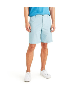 Dockers Mens Ultimate Straight Fit Supreme Flex Shorts (Standard and Big & Tall), (New) cendre Blue-Lightweight chambray, 29