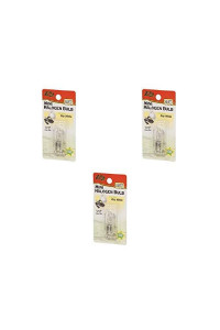 Mini Halogen 25w White Reptile Basking Bulb - 3 Bulb Value Pack