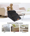 Pet Stairs,Pet Step Sofa Ladder,Lightweight Pet Step Sofa,3-Story Slope Stairs,Help Pets Reach The High Bed Or Couch,Effectively Train Dogs Up and Down Stairs
