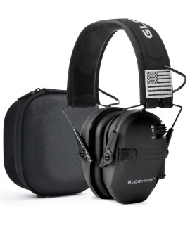 gLORYFIRE Ear Protection for Shooting Electronic Hearing Protection Noise cancelling Ear Muffs