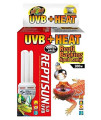 UV-B & Heat Combo Pack for Reptiles - Includes Attached DBDPet Pro-Tip Guide - 100w Basking Spot Bulb & 5.0 UV-B Bulb