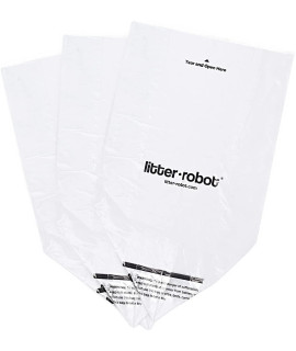 Litter-Robot Waste Drawer Liners by Whisker, 50 Pack - Litter Box Liner Bags, Custom Fit for Litter-Robot, 9-11 Gallons of Capacity