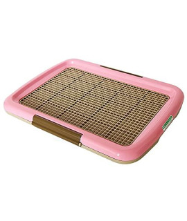 NGW Indoor Dog Potty Puppy Training Tray Keep Paws Dry Dog Toilet Training Mesh Pad Holder for Indoor Use