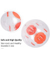 Hamster Ball 5.52 Crystal Running Ball Guinea Pig Exercise Run-About Exercise Ball Fitness Wheels Small Animal Toys Chinchilla Cage AccessoriesRunning Ball for Dwarf Hamster (M, Orange A)