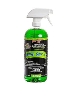 Wipeout Reptile Terrarium Cleaner (32oz) - with Attached DBDPet Pro-Tip Guide