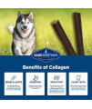 Barkworthies Plain Collagen Stick Dog Treats, 12-Inch, 6-Count
