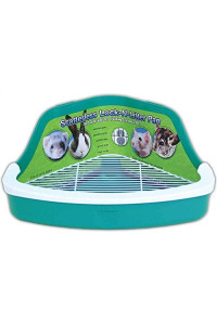 Plastic Scatterless Lock-N-Litter Small Pet Pan (Colors May Vary) #.01- Pack(Small)