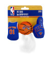 BEST PLUSH cAT TOY NBA NEW YORK KNIcKS complete Set of 3 piece cat Toys filled with Fresh catnip Includes: 1 Jersey cat Toy, 1 Basketball cat Toy with Feathers 1 1 Fan cat Toy Beautiful Team LOgO