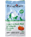FirstMate Limited Ingredient Cage-Free Duck Meal & Pumpkin Formula Dry Dog Food, 80 Ounce