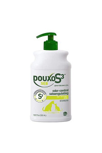 Douxo S3 SEB Shampoo 16.9 oz (500 mL) - Relief for Seborrhea in Dogs and Cats (Helps with Oily to Flaky Skin)