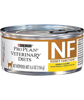 Purina Pro Plan Veterinary Diets NF Kidney Function Early Care Feline Formula Adult Wet Cat Food, 5.5 oz., Case of 24, 24 X 5.5 OZ