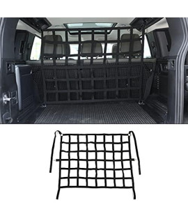 CHEYA Pet Restraint Net Dog Fence Car Backseat Divider Vehicle Gate Cargo Area Travel Trunk Mesh Net Screen for Land Rover Defender 110 2020 2021 (Style A)