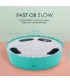 Pawaboo Cat Toy with Running Mouse, Electric Interactive Motion Cat Toy Automatic Rotating Teaser Pop and Play Hide and Seek Hunt Peekaboo Cat Toy for Pet Cat Kitten Play Fun Excercise, Lake Blue