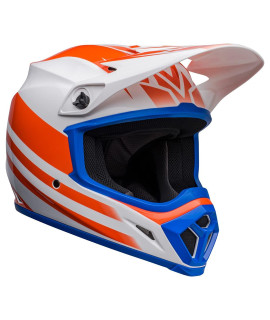 BELL MX-9 MIPS Dirt Helmet (Disrupt gloss WhiteOrange - X-Large)