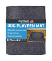 Drymate Dog Playpen Mat, Absorbent/Waterproof/Non-Slip/Machine Washable, XL Size (60