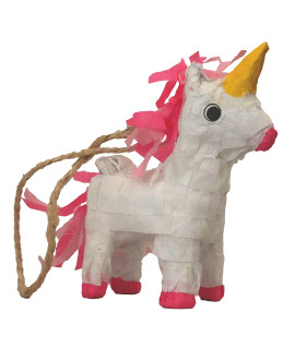Fetch-It Pets 8 Unicorn Shaped Pi?ta Bird Toy Suitable for Small Medium and Large Parrots Budgies Parakeets Cockatiels Lovebirds and Cockatoos
