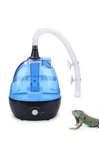 Reptile Fogger Terrariums Humidifier Fog Machine Mister with 2.5L Visible Tank?Suitable for All Terrariums and Enclosures?Providing Needed Humidity for Reptiles/Amphibians/Plants/Herps/Vivarium/Moss