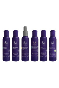 Hydra Professional Experience Set, Cat and Dog Grooming Shampoo, Conditioner, and Sprays, Dog and Cat Grooming Supplies, 6-Bottle Set