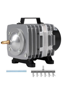 Kulife Aquarium Air Pump - Air Pump for Fish Tank, Fish Tank Air Pump Bubbler Pond Aerator, Hydroponic Air Pump, 6501000125014801780gPH commercial Air Pump (1250gPH-35W)