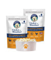 Under the Weather Pet Easy to Digest Bland Dog Food Diet contains Electrolytes - gluten Free, All Natural, Freeze Dried 100% Human grade 2 Pack - Rice, chicken & Pumpkin