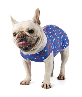 Etdane Recovery Suit For Dog Cat After Surgery Dog Surgical Recovery Onesie Female Male Pet Bodysuit Dog Cone Alternative Abdominal Wounds Protector Blue Starx-Small