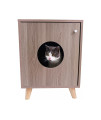 Midlee Hidden Cat Litter Box Furniture (Small)