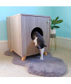 Midlee Hidden Cat Litter Box Furniture (Small)