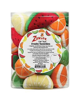 Zanies ZA1185 28 Canist Fruity Sweeties Cat Toy - 28 Piece