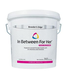 Revival Animal Health Breeder's Edge in Between for Her, Female Multivitamin for Cats & Small Dogs - 360 ct