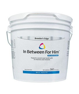 Revival Animal Health Breeder's Edge in Between for Him, Male Multivitamin for Medium & Large Dog - 360 ct